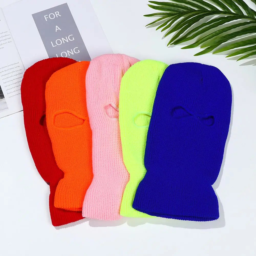 Women Men Motorbike Motorcycle Helmet Balaclava Hood Hat Winter Knit Cap Ski Hat