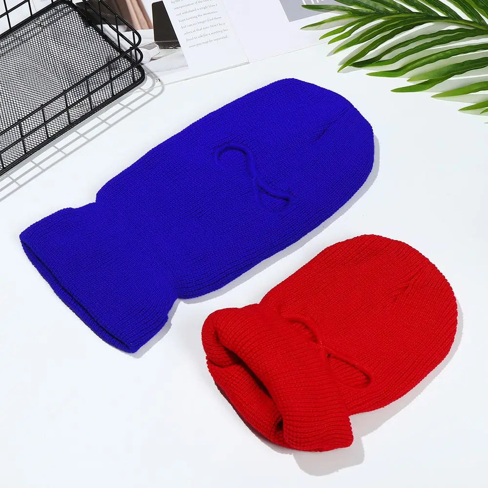 Women Men Motorbike Motorcycle Helmet Balaclava Hood Hat Winter Knit Cap Ski Hat