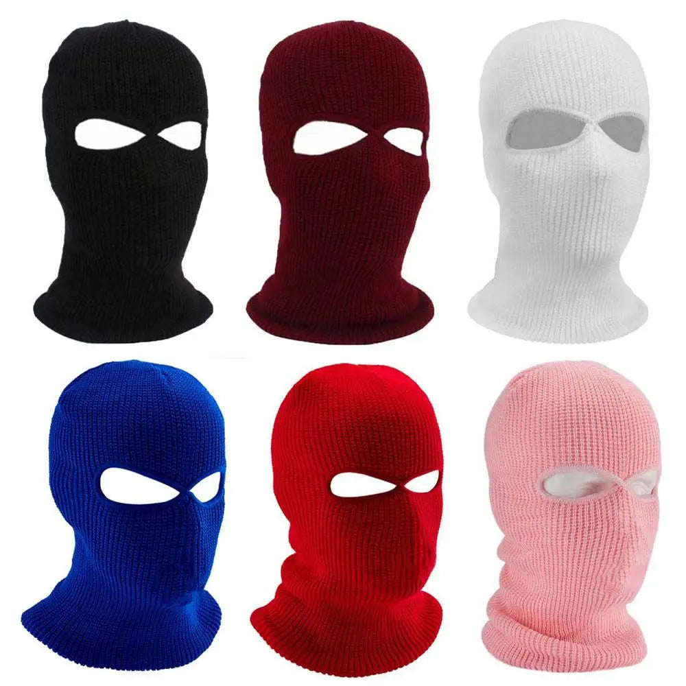 Women Men Motorbike Motorcycle Helmet Balaclava Hood Hat Winter Knit Cap Ski Hat