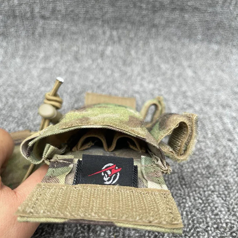 MK1 Tactical Helmet Battery Case Pouch Battery Storage Bag Hunting Helmet NVG Balance Weight Bag