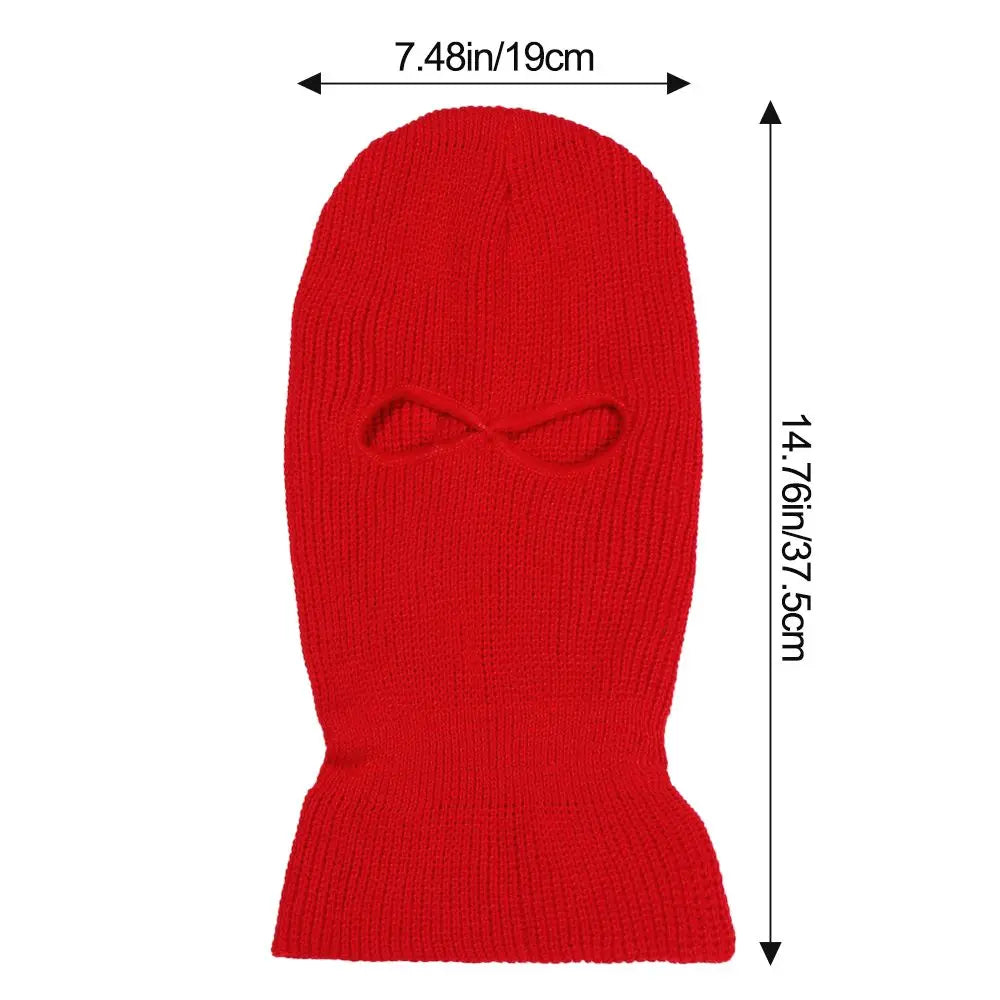 Women Men Motorbike Motorcycle Helmet Balaclava Hood Hat Winter Knit Cap Ski Hat