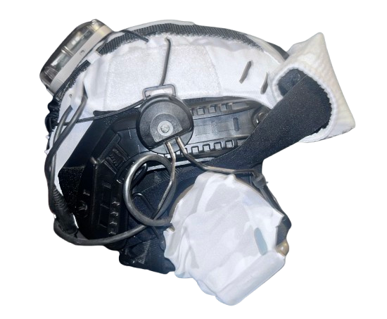 Operator Snow Camo Helmet Set