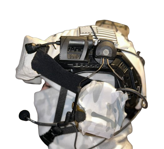 Operator Snow Camo Helmet Set