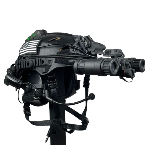 Operator Tactical Black Helmet Set/ Airsoft Edition