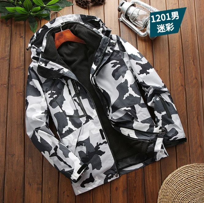 Winter Ski Jacket Men Warm Skiing Snowboard Trekking Jackets Windproof Waterproof Breathable Snow Coats Jacket For Men