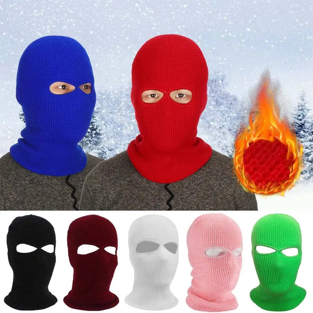 Women Men Motorbike Motorcycle Helmet Balaclava Hood Hat Winter Knit Cap Ski Hat