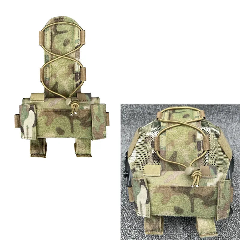 MK1 Tactical Helmet Battery Case Pouch Battery Storage Bag Hunting Helmet NVG Balance Weight Bag