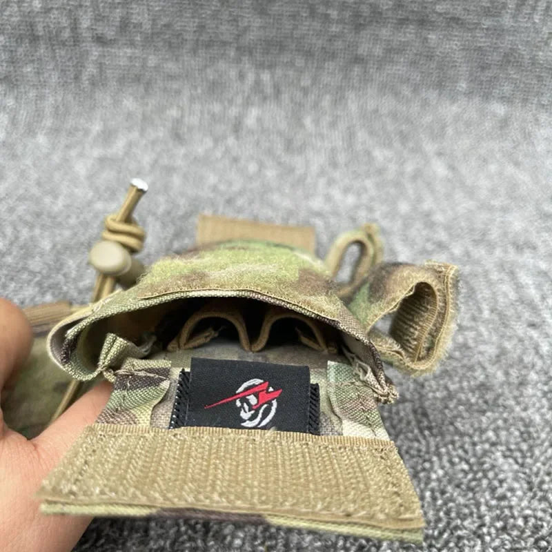 MK1 Tactical Helmet Battery Case Pouch Battery Storage Bag Hunting Helmet NVG Balance Weight Bag