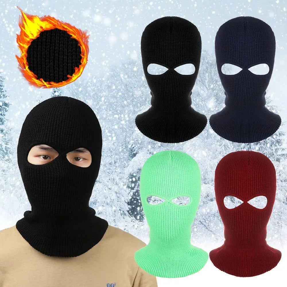 Women Men Motorbike Motorcycle Helmet Balaclava Hood Hat Winter Knit Cap Ski Hat