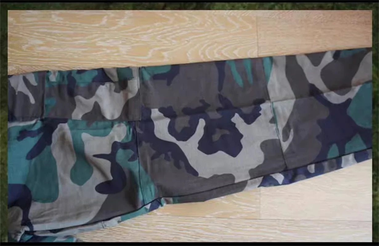 Military Uniform Tactical BDU Combat Hunting Airsoft Paintball Camouflage Clothing M81 WOODLAND Jacket + Pants Ghillie Suit