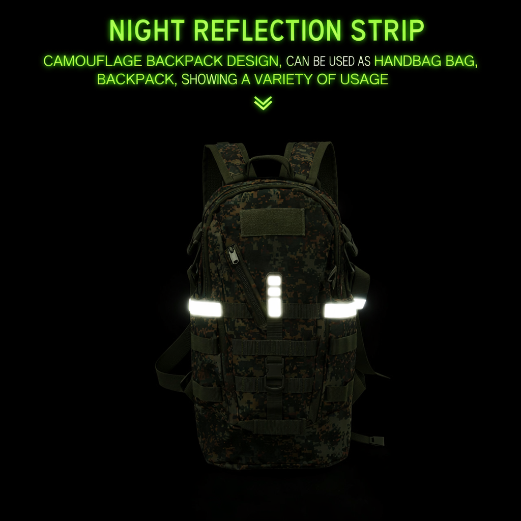 Multi-Purpose Tactical Travel Rucksack - MOLLE System