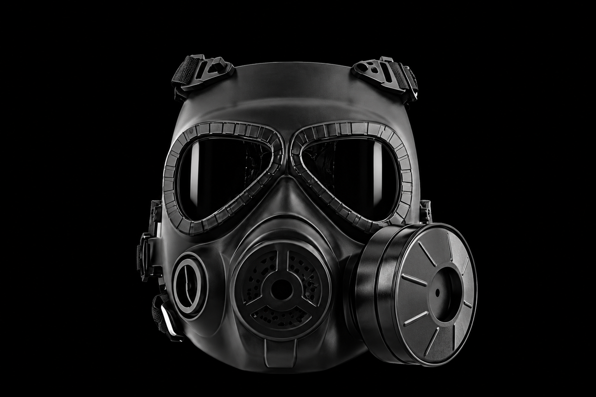 TOXRAID™ Tactical Gas Mask