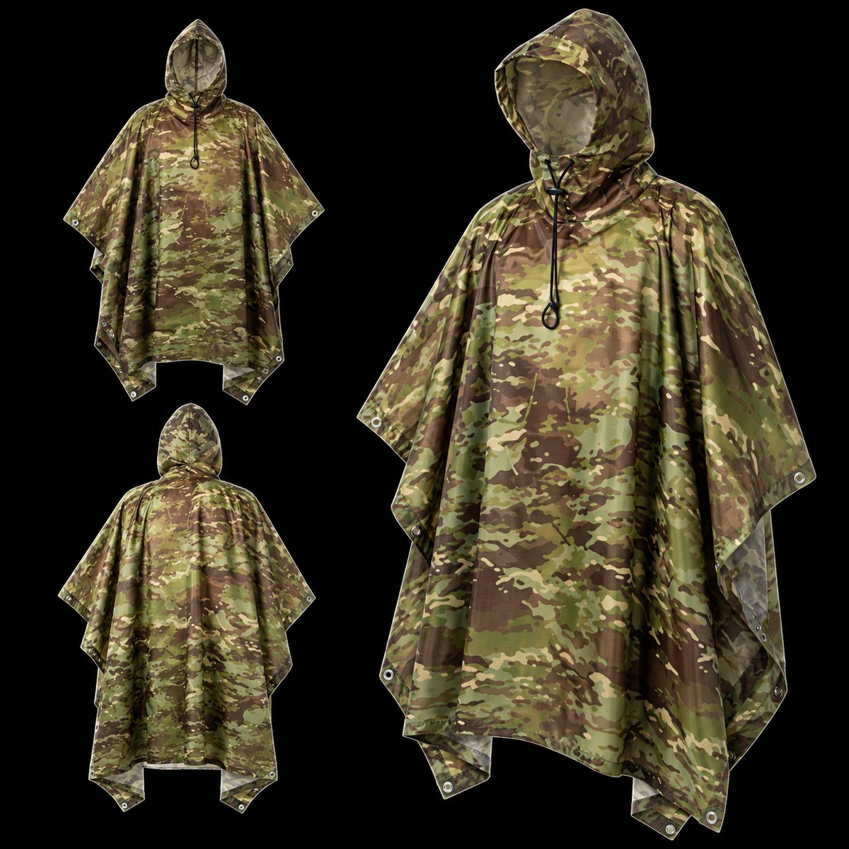 STORMSHROUD™ Tactical Rain Poncho
