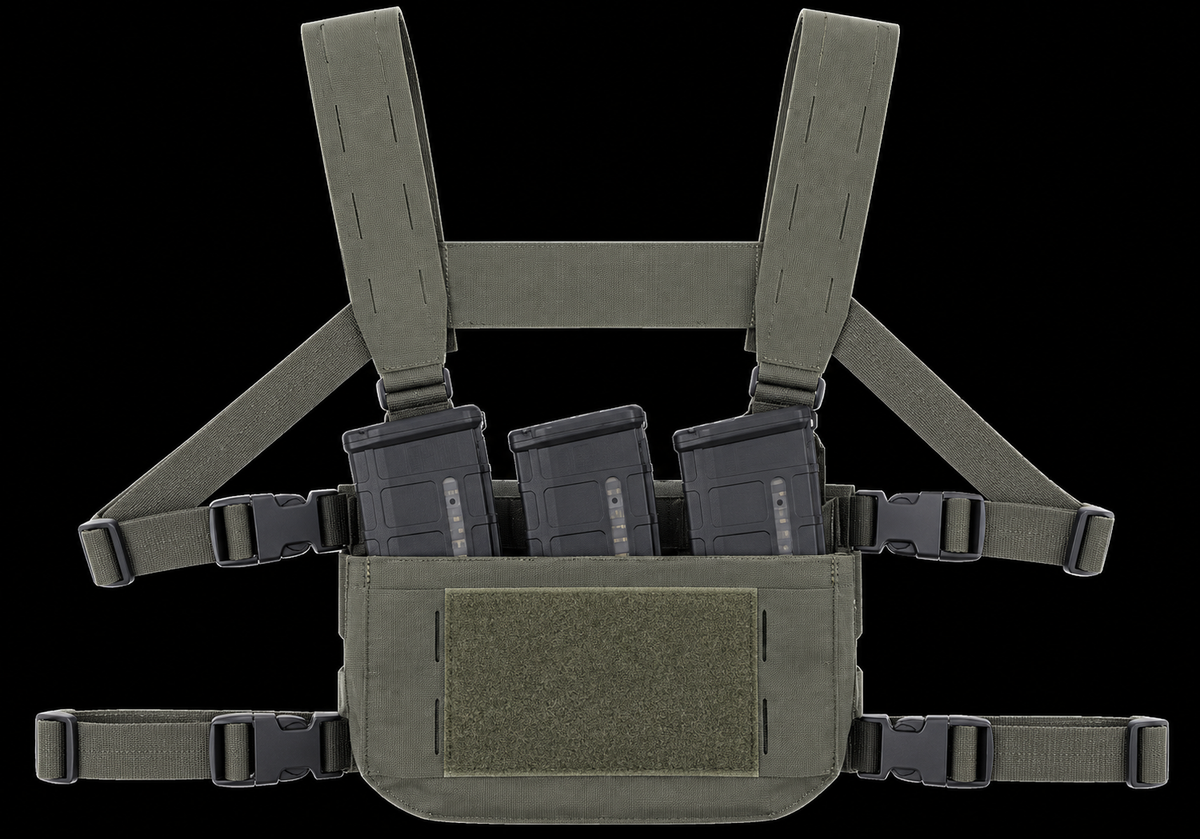 GHOSTFRAME™ Low-Profile Modular Chest Rig Harness