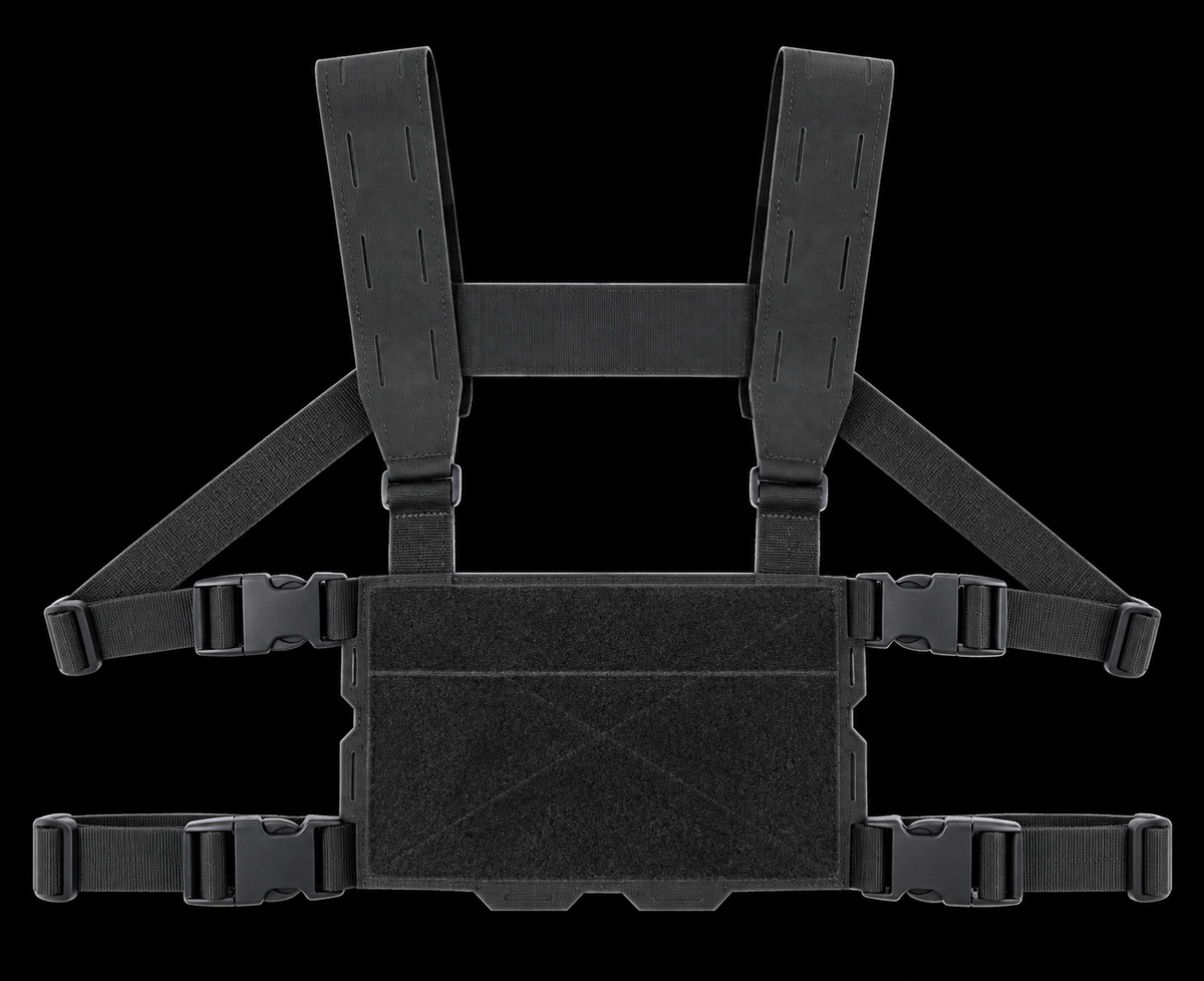 GHOSTFRAME™ Low-Profile Modular Chest Rig Harness