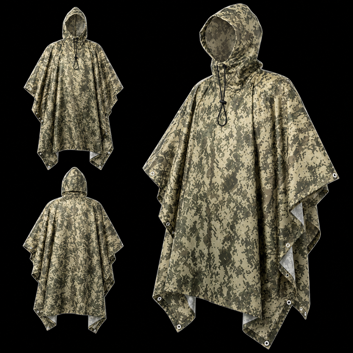STORMSHROUD™ Tactical Rain Poncho