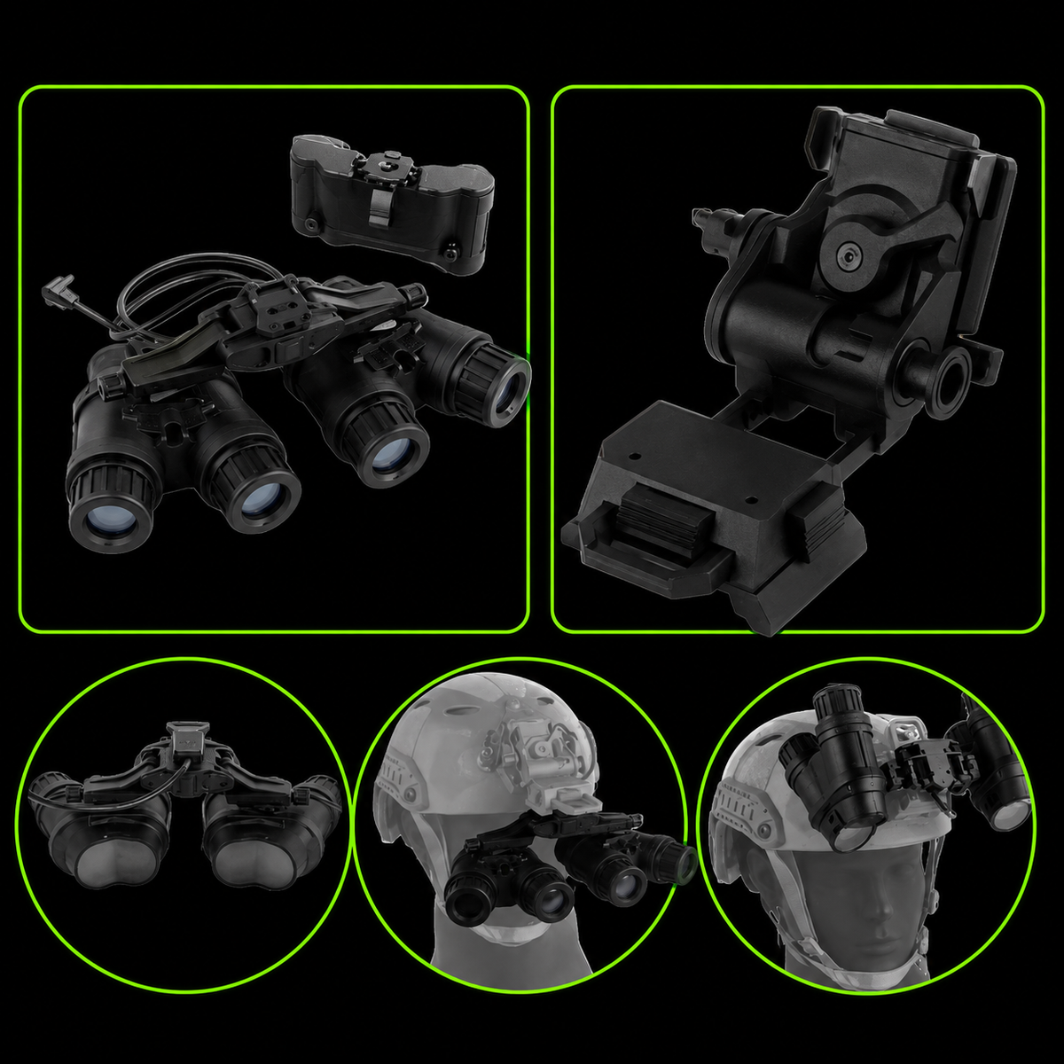 NIGHTRAID™ Operator Elite Tactical Helmet Set