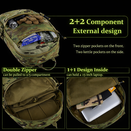 Tactical Expedition & EDC Backpack – Premium Military-Grade Carry Pack