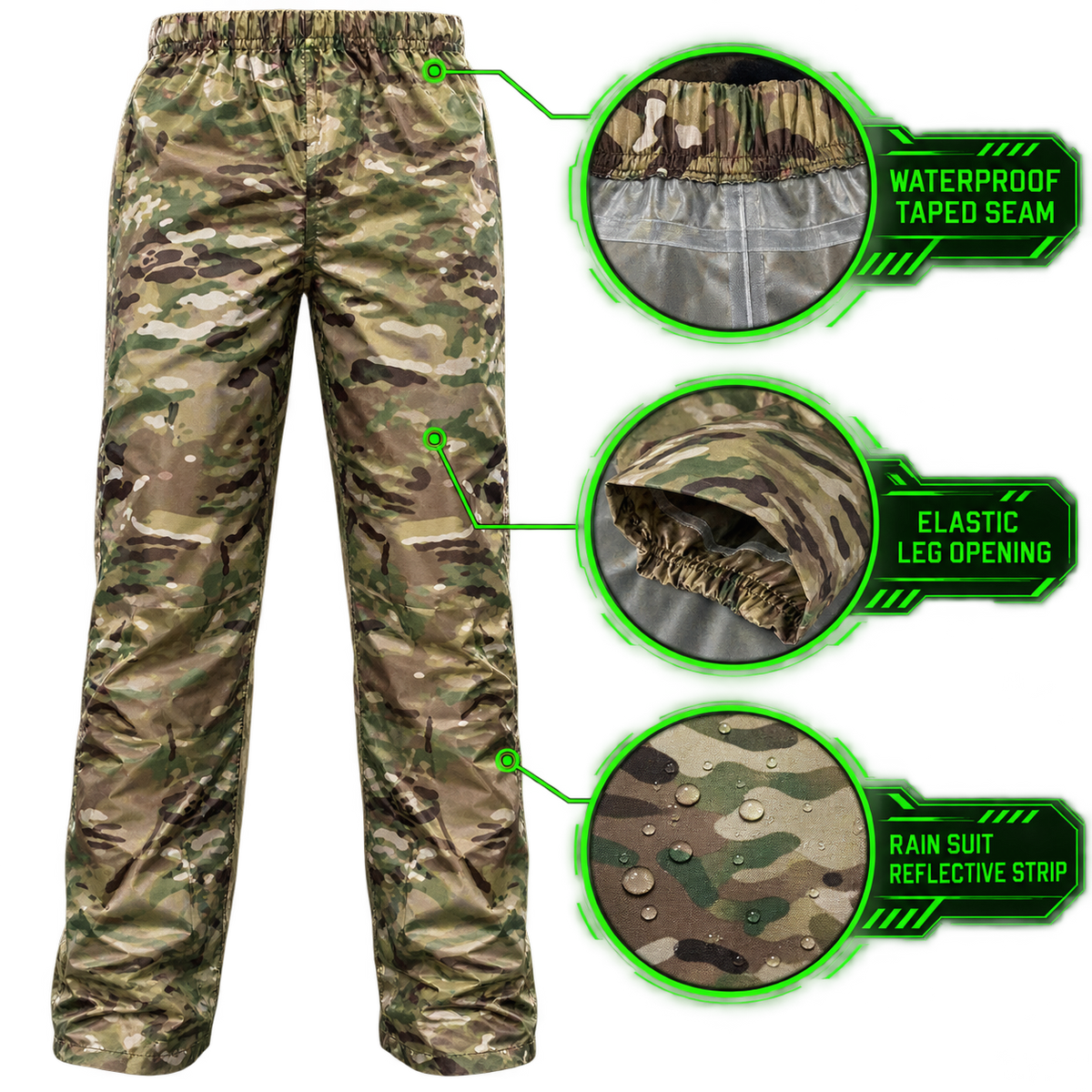 RAINGUARD™ Tactical Waterproof Rain Suit