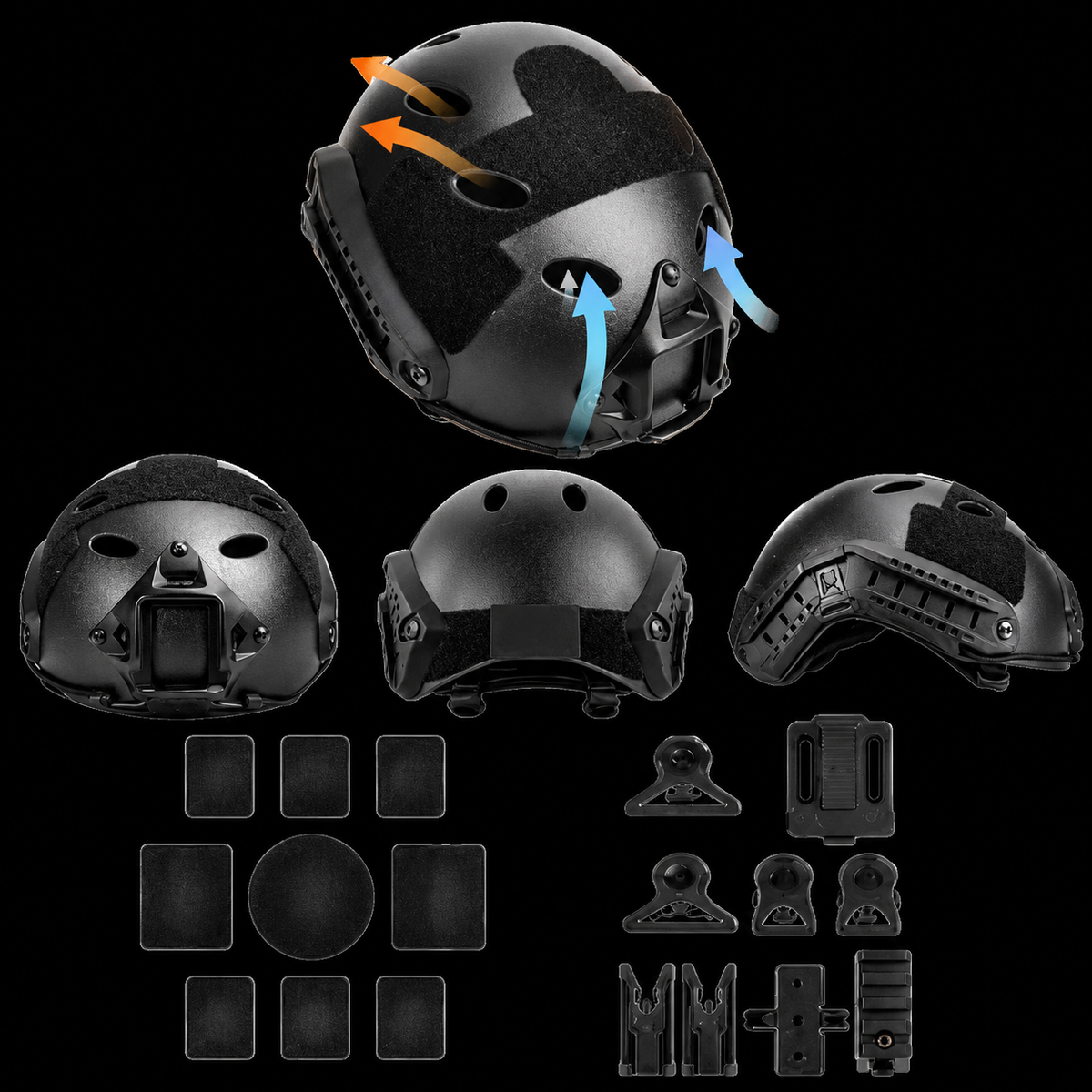 NIGHTRAID™ Operator Elite Tactical Helmet Set
