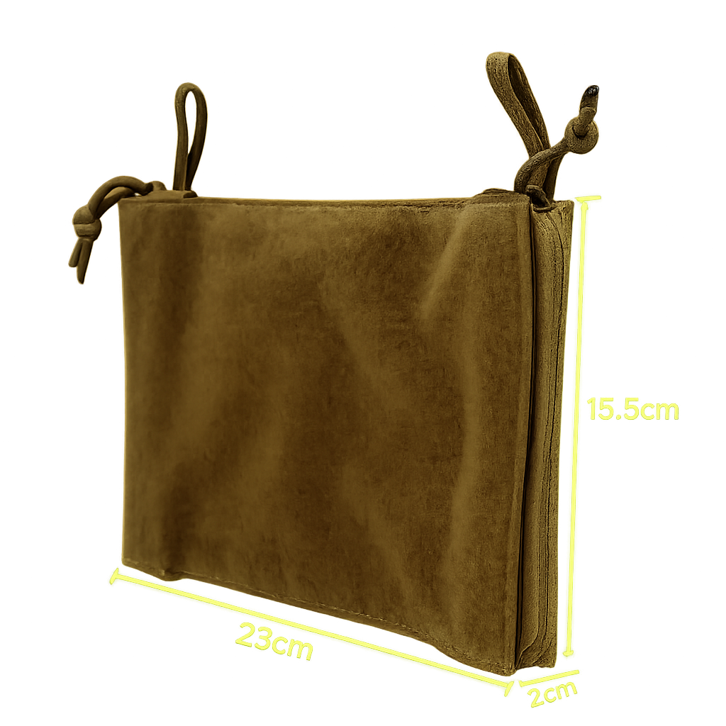 Tactical Chest Organizer Pouch - Double Zipper System