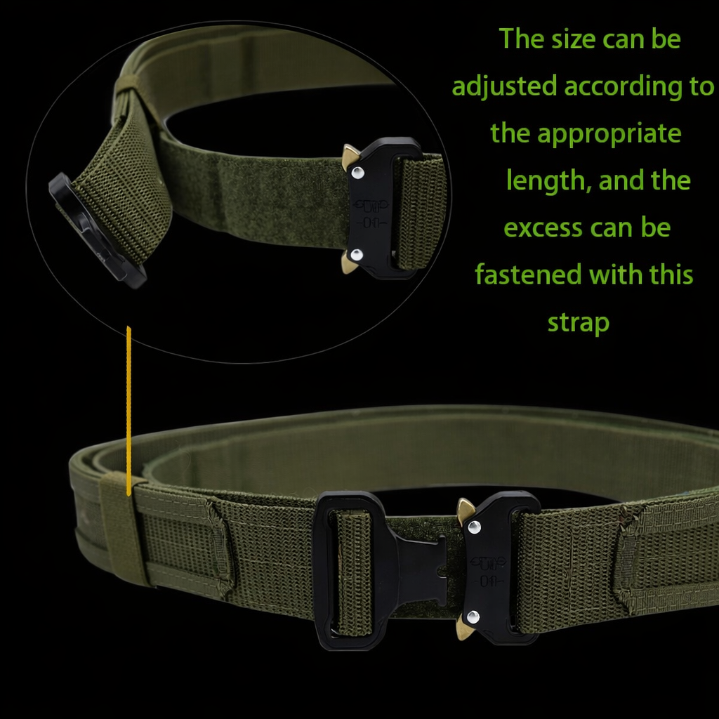 Two-in-One Quick Release Tactical Belt