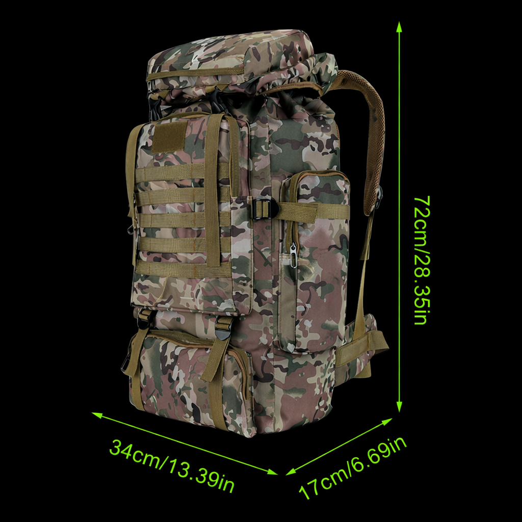80L Alpine Mountaineering Backpack