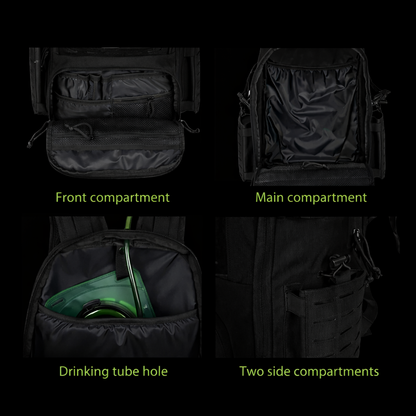 50L Tactical Backpack - 1000D Nylon