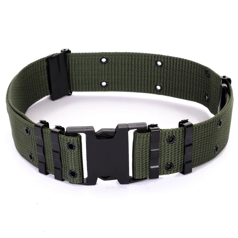 Tactical Belt 5.5cm Nylon Military Belt Special Forces Assault Outdoor Hunting Belt Military Equipment Safety Accessories S Belt