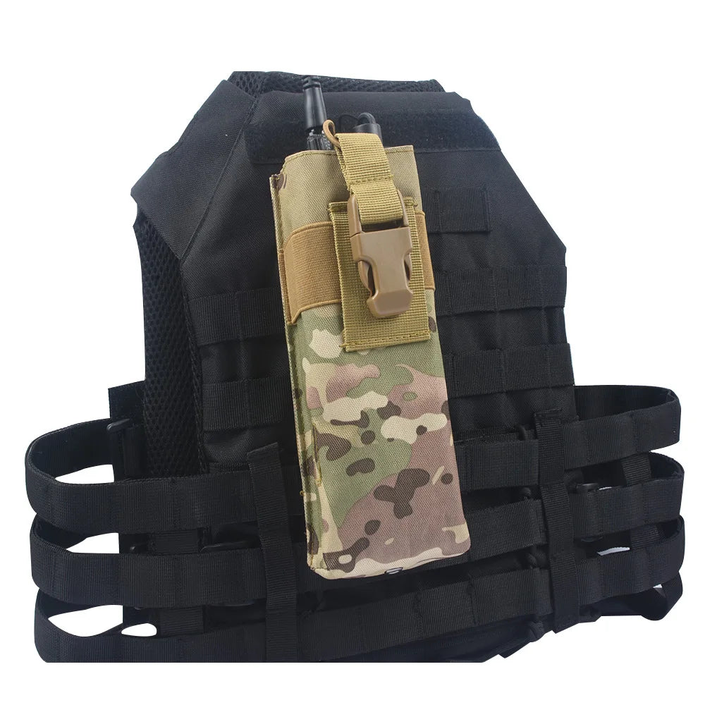 WADSN Tactical AN/PRC-152 Dummy Radio Case Hunting Wargame Outdoor Prc 152 VRC-110 Talkie Walkie Model with Raido Pouch Bag