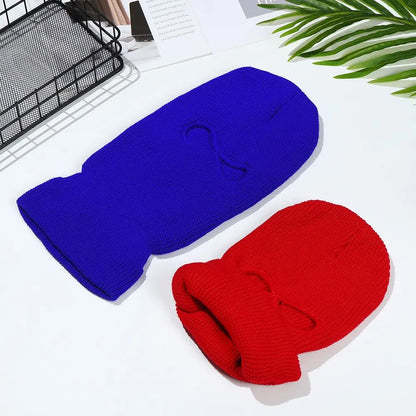 Women Men Motorbike Motorcycle Helmet Balaclava Hood  Hat Winter Knit Cap Ski Hat