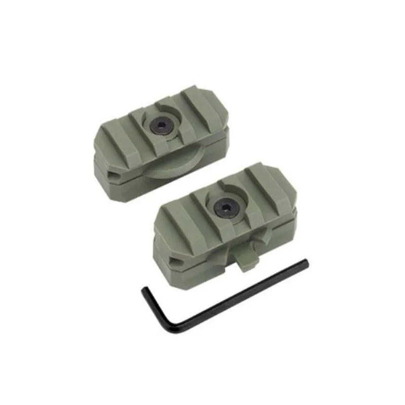 Tactical Picatinny Mount Adapter for ARC Rail Equipped ACH / Fast / MICH Helmet Adjustable 360 Degrees ARC Guide Rotation