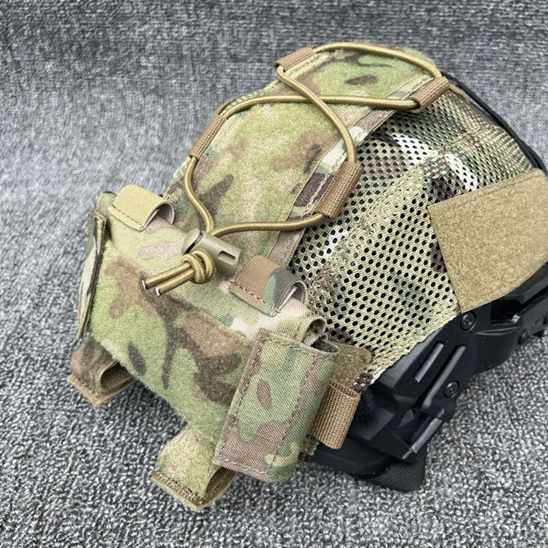 MK1 Tactical Helmet Battery Case Pouch Battery Storage Bag  Hunting Helmet NVG Balance Weight Bag