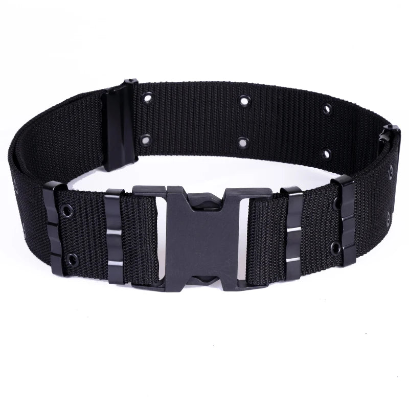 Tactical Belt 5.5cm Nylon Military Belt Special Forces Assault Outdoor Hunting Belt Military Equipment Safety Accessories S Belt