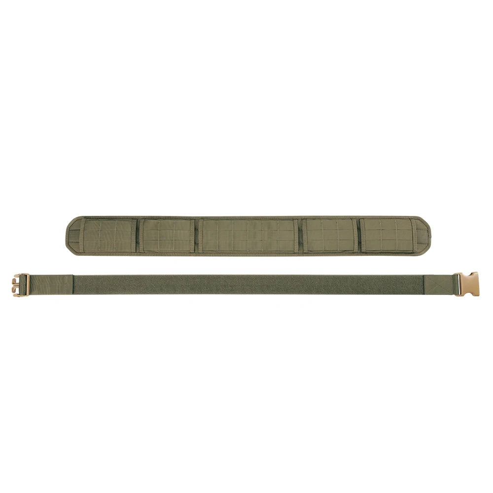 Tactical Battle Belt Adjustable Airsoft Waist Belt Quick Release Buckle Outdoor Hunting Paintball Padded Thickened Widened Waist