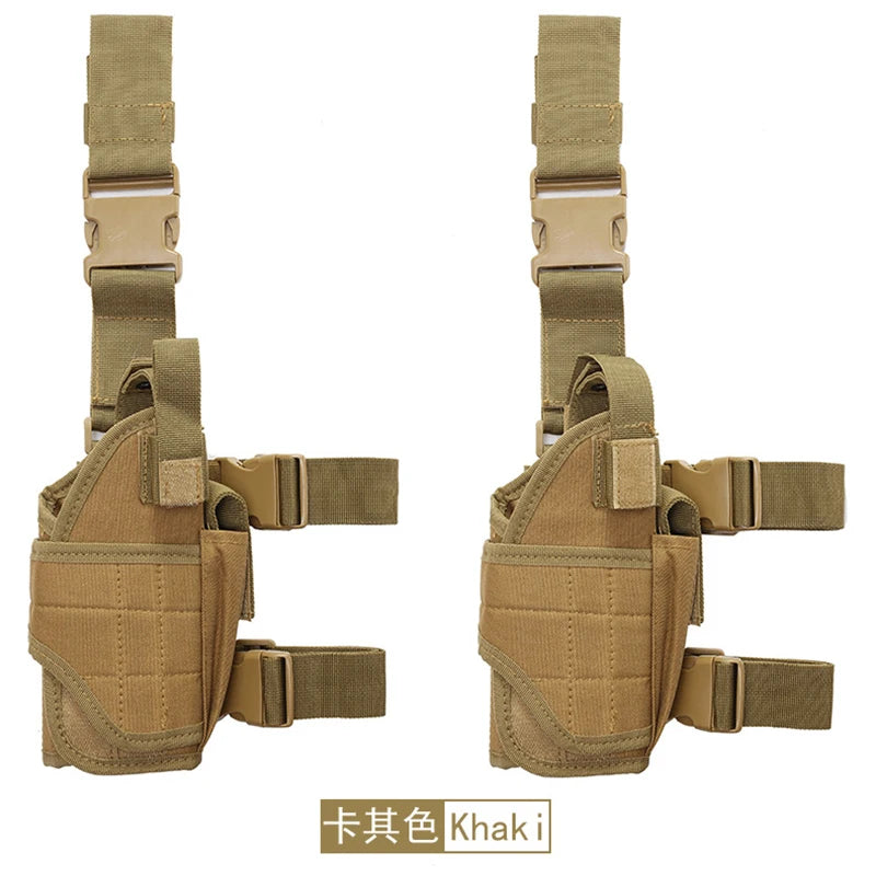 Universal Pistol Gun Leg Holster Tactical Hunting Shooting Gun Quick Drop Holster Glock Gun Carry Case