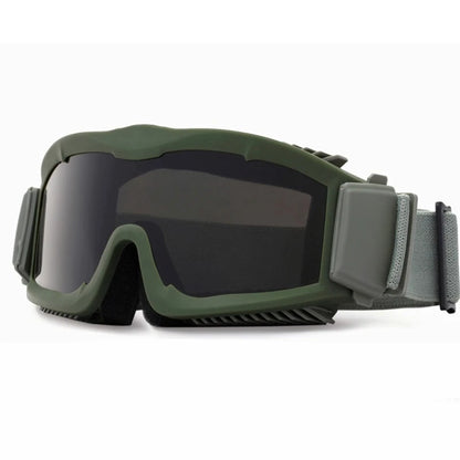 Airsoft CS Combat Sport Glasses Outdoor Hunting Shooting Safety Goggles Windproof Tactical Glasses 3 Lens