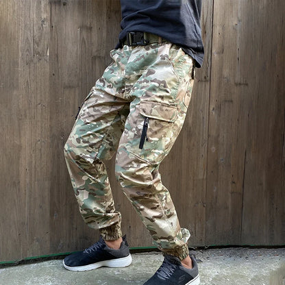 Mege Brand Tactical Jogger Pants Men streetwear Camouflage Cargo Pants Work Trousers Urban Casual Pants