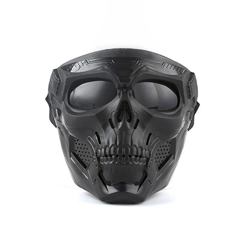 Tactical Paintball Skull Masks Outdoor Hunting Shooting Training Mask Military Full Face Safety Airsoft Combat Cs Wargame Masks