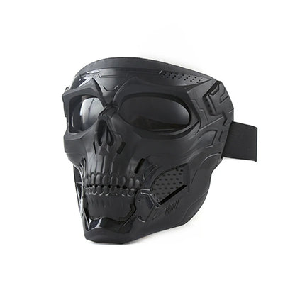 Tactical Paintball Skull Masks Outdoor Hunting Shooting Training Mask Military Full Face Safety Airsoft Combat Cs Wargame Masks