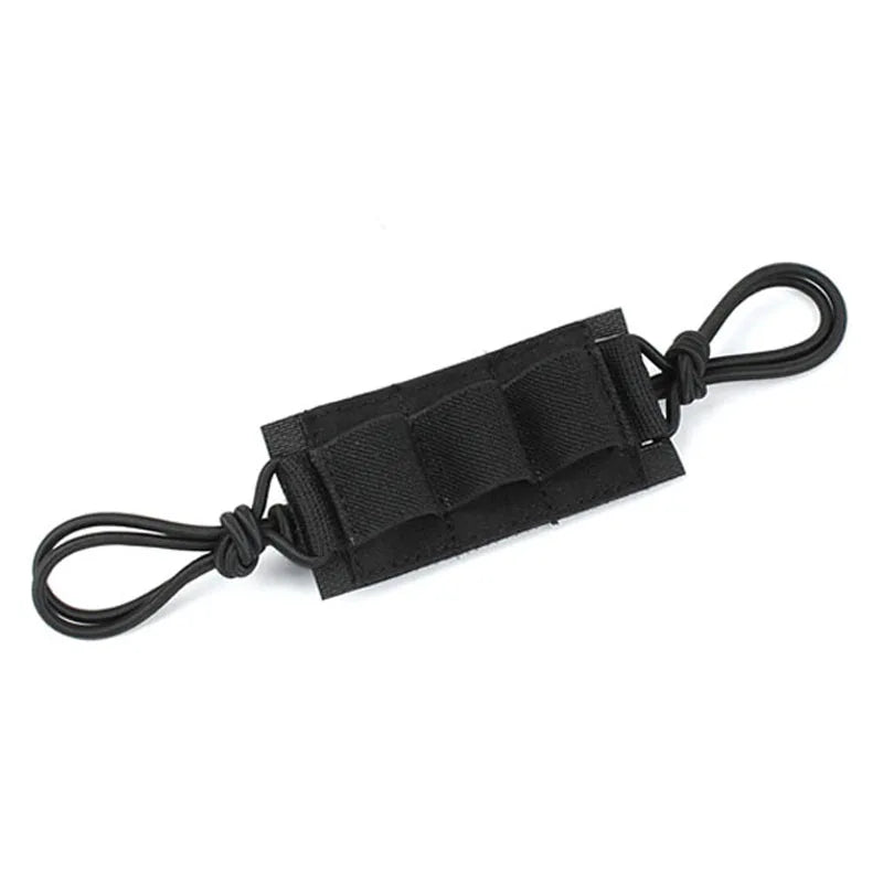 Outdoor Sports Tactical Helmet NVG Lanyard Elastic Battery Storage Board Bag Night Vision Device Fixed Strap Band