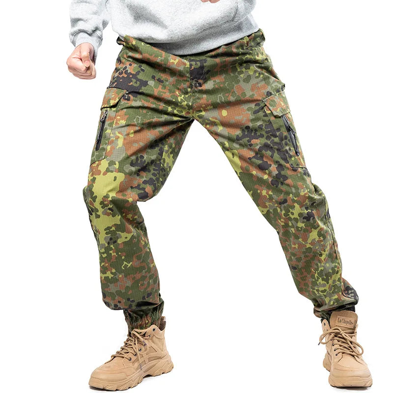 Mege Brand Tactical Jogger Pants Men streetwear Camouflage Cargo Pants Work Trousers Urban Casual Pants