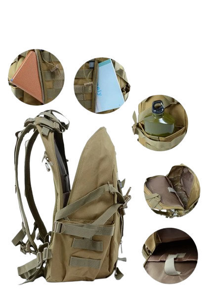 Multi-Purpose Tactical Travel Rucksack - MOLLE System