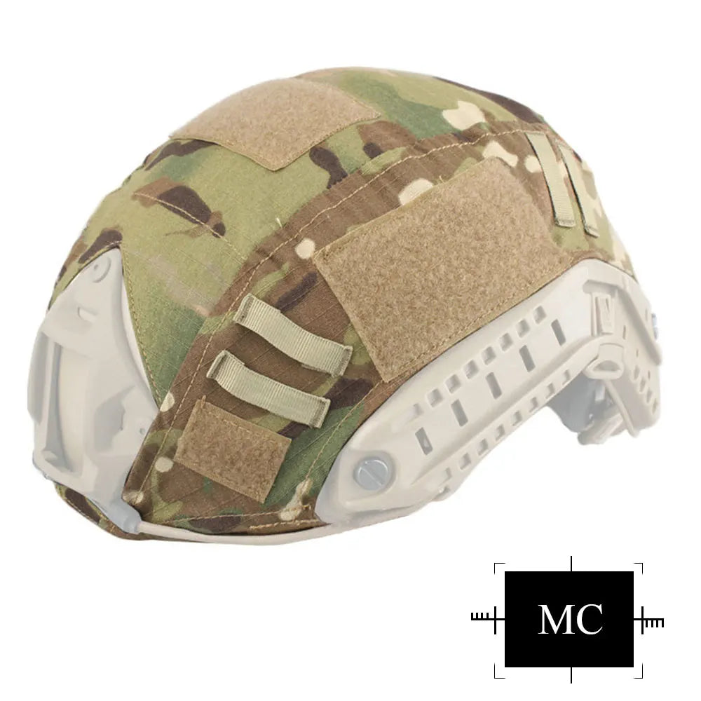 EMERSONGEAR Tactical Fast Helmet Cover Helmet Accessories For Fast Helmet Cover BJ/PJ/MH Multi-camo EMERSON Helmet Cover EM8825