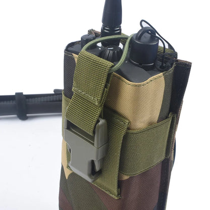 WADSN Tactical AN/PRC-152 Dummy Radio Case Hunting Wargame Outdoor Prc 152 VRC-110 Talkie Walkie Model with Raido Pouch Bag