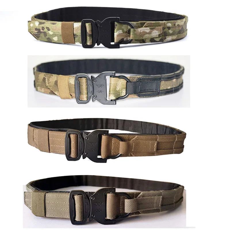 Lightweight Modular Waist Belt, Tactical Waistband, Laser Cutting, Molle System Accessories, TC0223, New