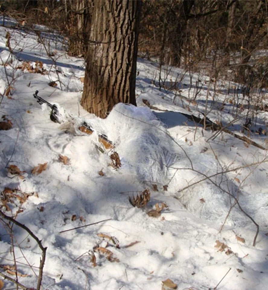 Winter White Ghillie Suit