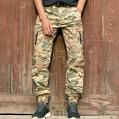 Mege Brand Tactical Jogger Pants Men streetwear Camouflage Cargo Pants Work Trousers Urban Casual Pants