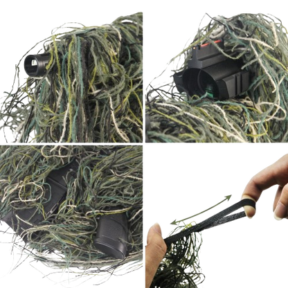 Rifle Ghillie Cover Woodland