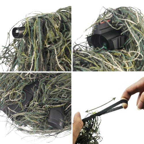 Rifle Ghillie Cover Woodland